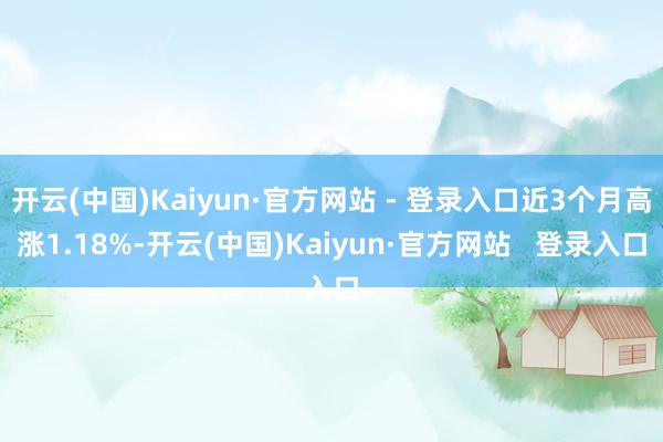 开云(中国)Kaiyun·官方网站 - 登录入口近3个月高涨1.18%-开云(中国)Kaiyun·官方网站   登录入口